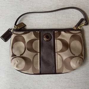 Coach mini tote.